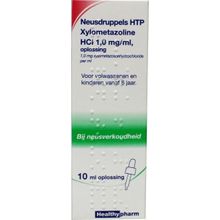 Foto van Healthypharm Neusdruppels HTP Xylometazoline HCl 1 mg/ml