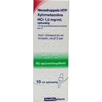 Healthypharm Neusdruppels HTP Xylometazoline HCl 1 mg/ml
