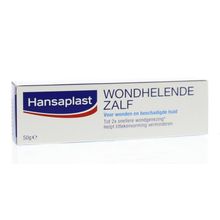 Hansaplast Wondhelende zalf Foto van Hansaplast Wondhelende zalf