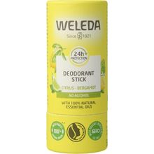 Weleda Citrus + bergamot 24U deodorant stick Foto van Weleda Citrus + bergamot 24U deodorant stick