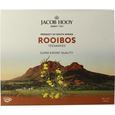 Rooibosthee sakkies 80 zakjes - Thee