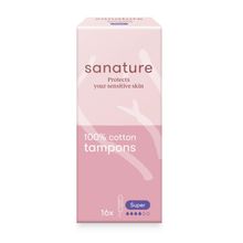 Foto van Sanature Tampons super