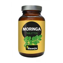 Foto van Hanoju Moringa oleifera heelblad 500 mg