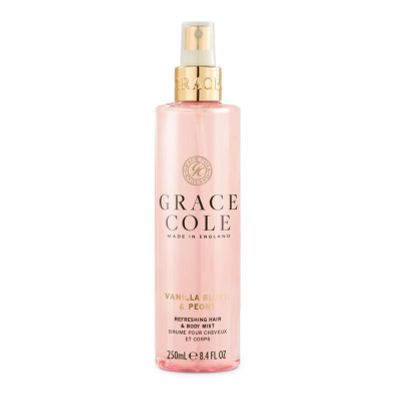 Grace Cole Vanilla blush & peony hair & body mist 250 Milliliter - Overig lichaam