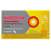Foto van Nurofen ibuprofen 60mg