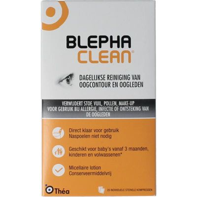Blephaclean Kompressen 20 stuks - Reiniging