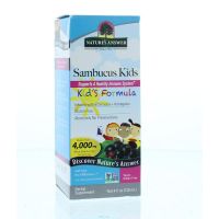 Natures Answer Sambucus kids vlierbessen extract 4000 mg