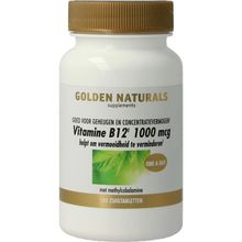 Foto van Golden Naturals Vitamine B12 1000 mcg