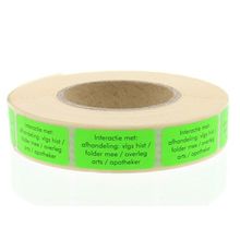 Foto van Sticker interactie met