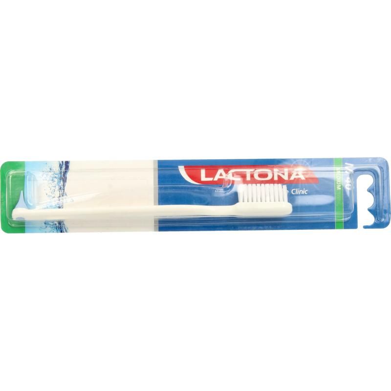 Lactona Tandenborstel M40 medium nylon - stuks - Medimart.nl - (3326145)