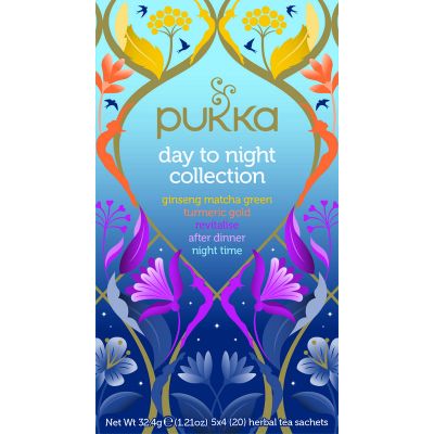 Pukka Org. Teas Day to night collection