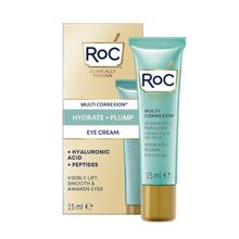 Foto van ROC Multi correxion hydrate+plump eye gel cream