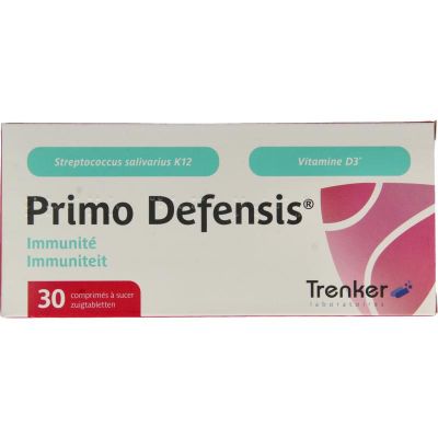 Trenker Primo defensis Trenker Primo defensis 30 zuigtabletten - Overige vitaminen/mineralen