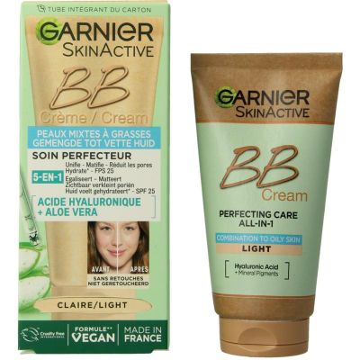 Garnier SkinActive BB cream oil free lichte huid