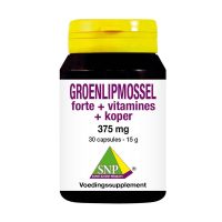 SNP Groenlipmossel forte + vitamines + koper