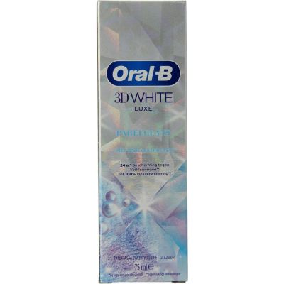 Oral B Tandpasta 3D white luxe parelglans