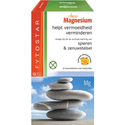Fytostar Magnesium chew kauwtabletten