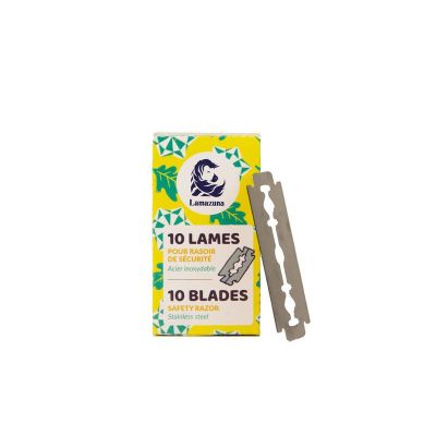 Lamazuna Replacement blades for safety razor 10 stuks - Scheerinstrumenten