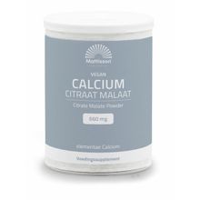 Foto van Mattisson Calcium citraat malaat poeder