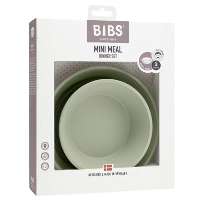 Bibs Baby dinner set sage