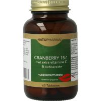 Natupharma Cranberry 15: & vitamine C