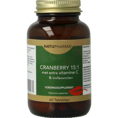 Natupharma Cranberry 15: & vitamine C