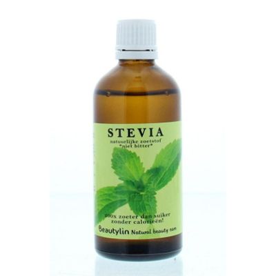 Beautylin Stevia niet bitter druppelfles 100 milliliter - Overig reform/levensmiddelen