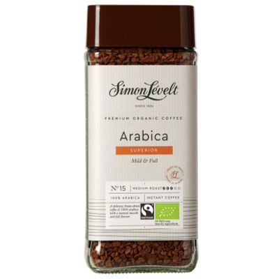 Simon Levelt Cafe organico Arabica instant