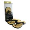 Afbeelding van Zori Teenslippers zwart maat 7 38 2/3 tot 39 2/3