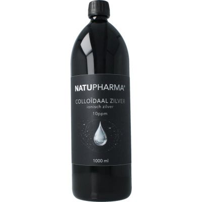 Natupharma Ionisch zilverwater 10ppm 1 liter - Algemeen