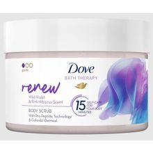 Foto van Dove Renew body scrub