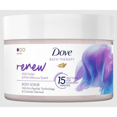 Dove Renew body scrub