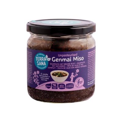 Foto van Terrasana Genmai miso ongepasteuriseerd glas