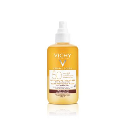 Vichy Capital soleil zonbescherming hydraterend SPF50 Foto van Vichy Capital soleil zonbescherming hydraterend SPF50