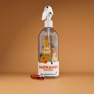 The Good Brand Badkamerreiniger sprayflacon + 1 pod 500 Milliliter - Reinigingsmiddel