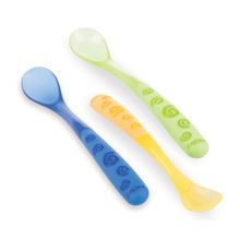 Foto van Nuby Lepel lange steel swirl