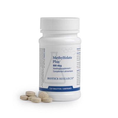 Biotics Methylfolate plus 800 mcg 120 tabletten - Overige vitaminen/mineralen