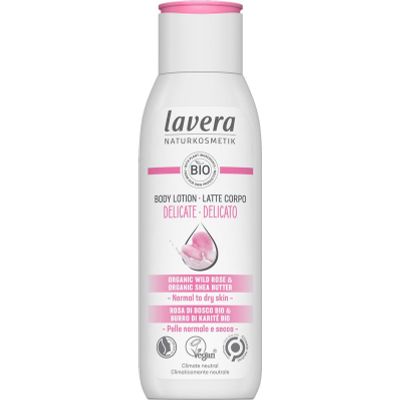 Lavera Bodylotion delicate bio EN-IT