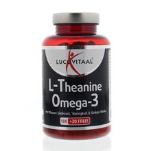 Foto van Lucovitaal L-theanine omega 3
