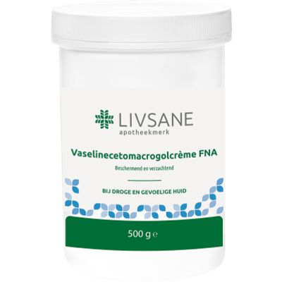 Livsane Vaselinecetomacrogrolcreme FNA in pot