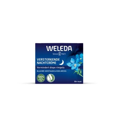 Weleda Blauwe gentiaan&edelweiss versterkende nachtcreme