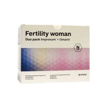 Foto van Nutriphyt Fertility woman duo 2 x 60 capsules