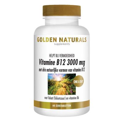 Golden Naturals Vitamine B12 3000mcg