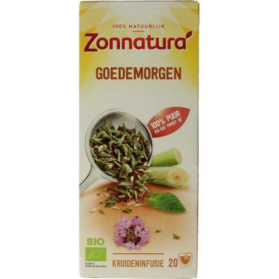 Zonnatura Goede morgen thee bio 20 stuks - Thee