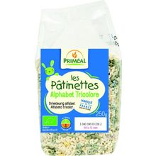 Foto van Primeal Pasta driekleurig alfabet