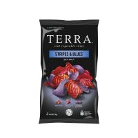 Terra Chips Stripes blues groenten