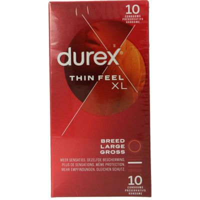 Durex Thin feel XL Durex Thin feel XL 10 stuks - Erotiek