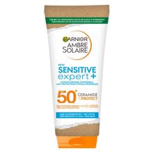 Garnier Ambre solaire sens melk SPF50+ Foto van Garnier Ambre solaire sens melk SPF50+