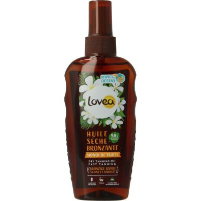 Lovea Dry tanning oil tahiti monoi