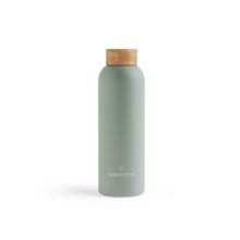 Foto van Waterdrop Roestvrijstalen drinkfles pastel olive matt 600ml